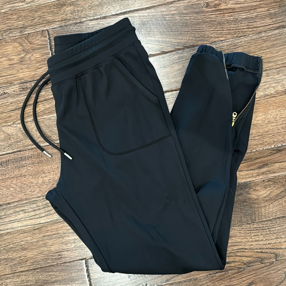 ZYIA side zip ankle joggers